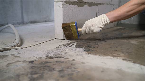 Crawl space vapor barrier installation in Oneida, WI